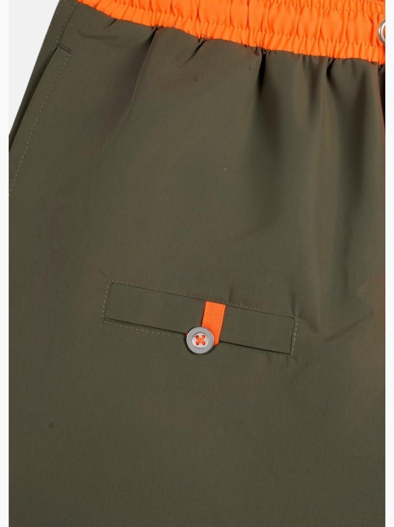 Short de bain akka  homme - sae paris Vert olive - Kiabi