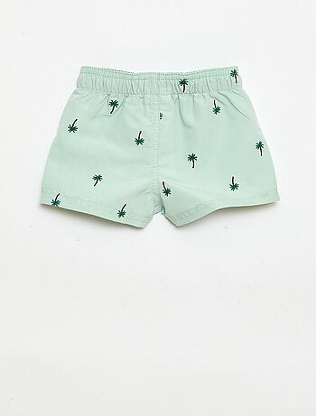 Short de bain avec broderies 'homard'