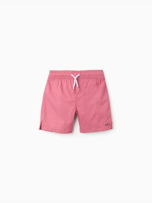 Short de bain avec cordon de serrage et poche - Kiabi