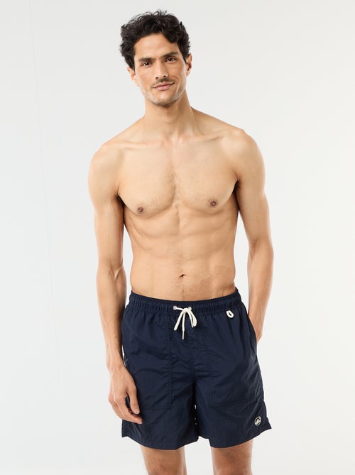 Short de bain avec grandes poches - Kiabi Short de bain avec grandes poches - Kiabi