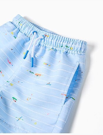 Short de bain avec imprimé Carolina Celas x Zippy