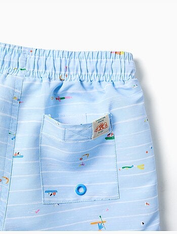 Short de bain avec imprimé Carolina Celas x Zippy