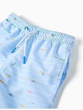 Short de bain avec imprimé Carolina Celas x Zippy