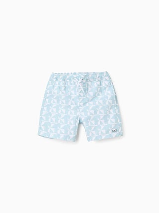 Short de Bain avec Motif