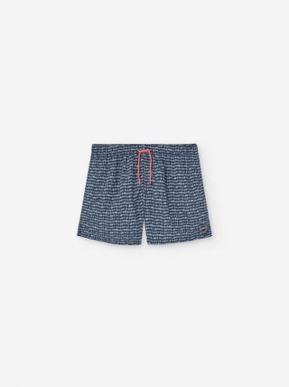 Short de Bain avec Motif