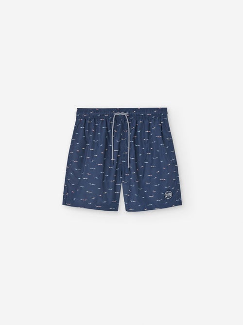 Short de Bain avec Motif - Kiabi