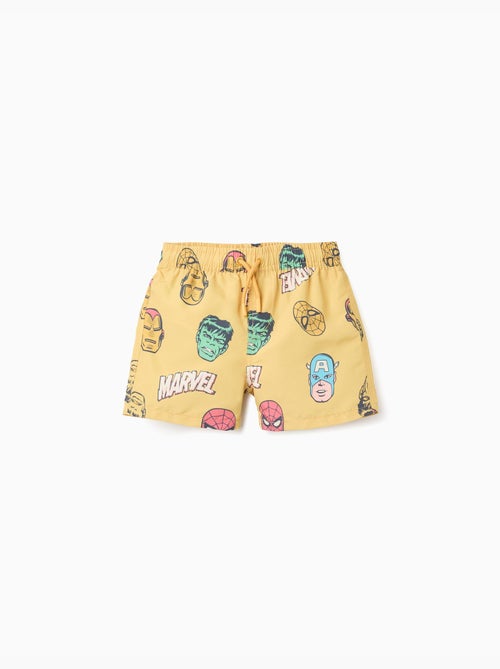 Short de bain avec motif Marvel et cordon de serrage - Kiabi Short de bain avec motif Marvel et cordon de serrage - Kiabi