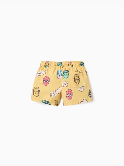 Short de bain avec motif Marvel et cordon de serrage - Kiabi Short de bain avec motif Marvel et cordon de serrage - Kiabi