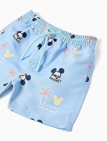 Short de bain avec motif Mickey et cordon de serrage