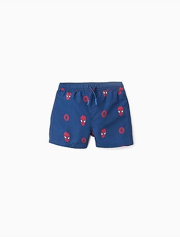 Short de bain avec motif Spider-Man et cordon de serrage
