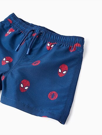 Short de bain avec motif Spider-Man et cordon de serrage