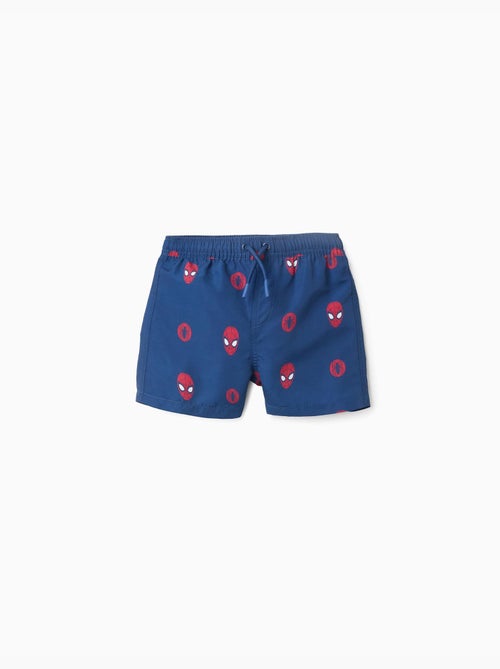 Short de bain avec motif Spider-Man et cordon de serrage - Kiabi Short de bain avec motif Spider-Man et cordon de serrage - Kiabi