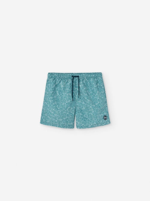 Short de Bain avec Motif - Kiabi