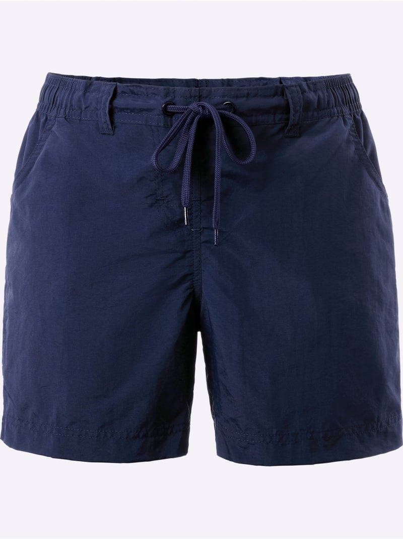 Short De Bain Avec Poches - Taille Standard - Witt Bleu marine - Kiabi