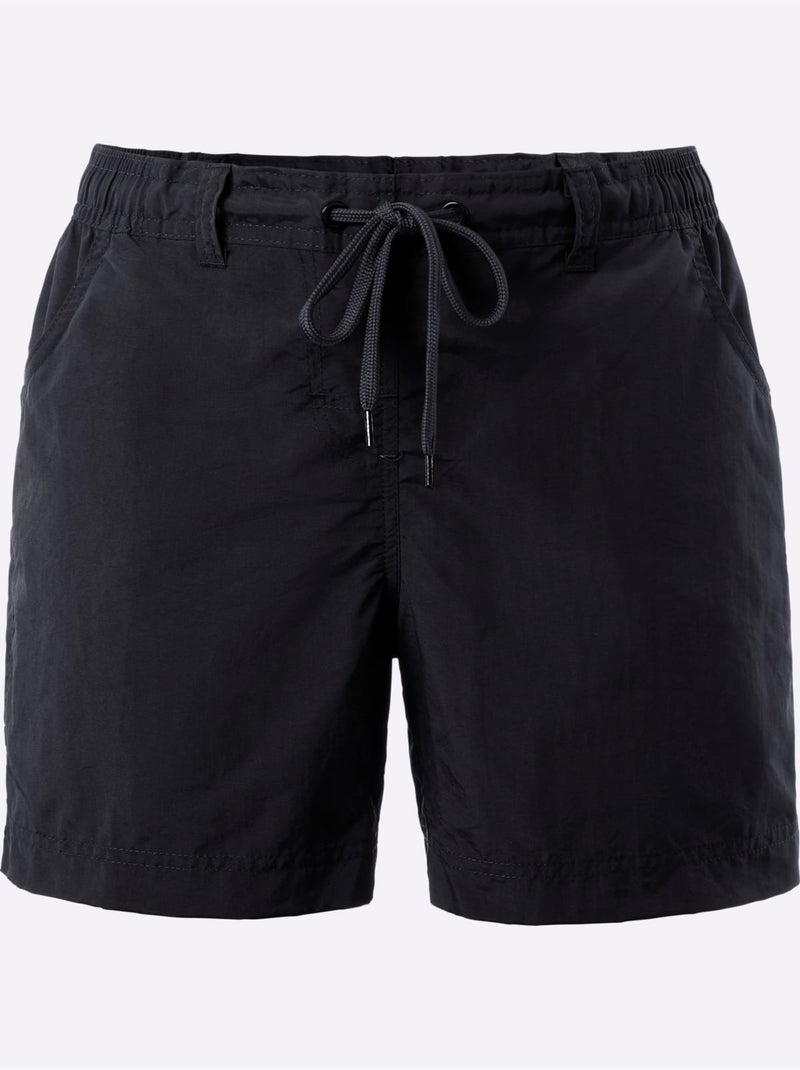 Short De Bain Avec Poches - Taille Standard - Witt Noir - Kiabi