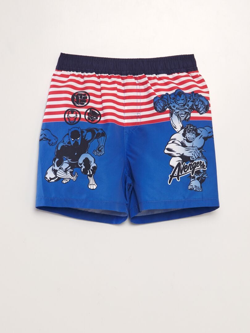 Short de bain 'Avengers' Bleu - Kiabi