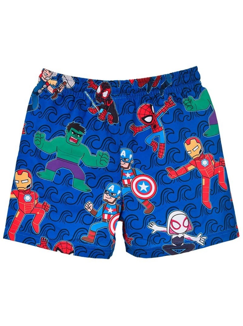 Short de Bain Avengers| Licence Officielle Bleu - Kiabi