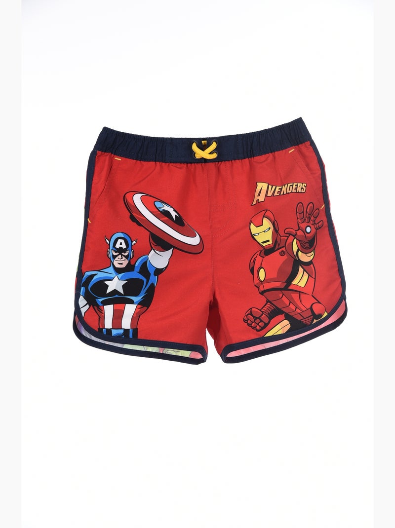 Short de Bain Avengers  | Licence Officielle Rouge - Kiabi