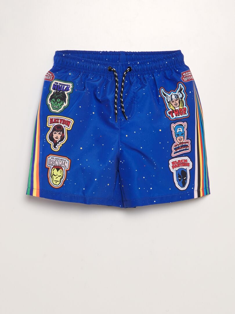 Short De Bain Avengers Marvel Bleu Kiabi