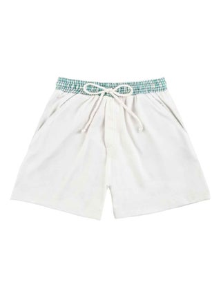 Short de bain   blanc carreaux vichy   SWIMBOY - La Faute à Voltaire