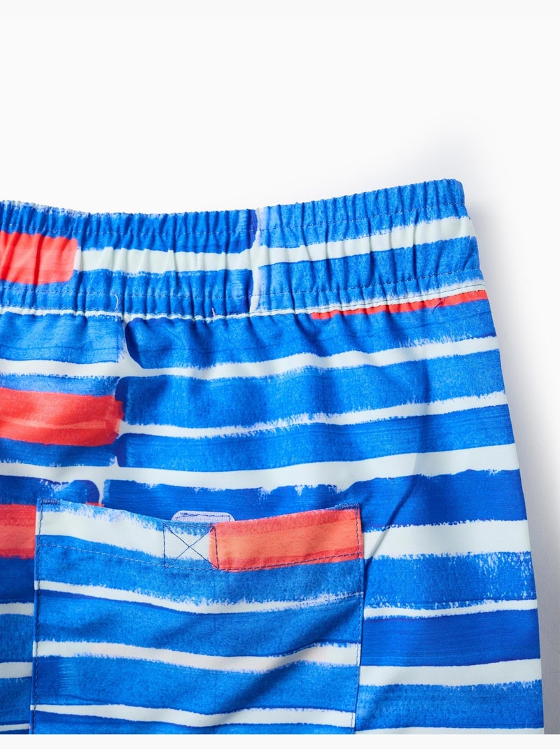 Short de Bain Bleu - Kiabi