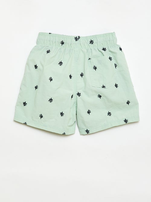 Short de bain brodé - Kiabi Short de bain brodé - Kiabi