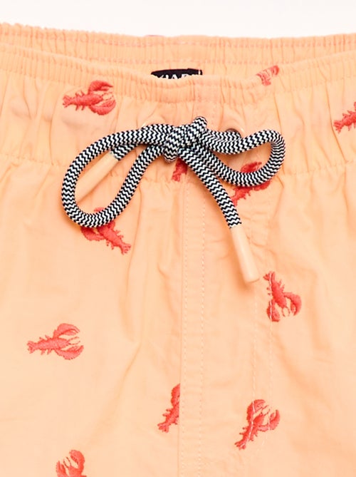 Short de bain brodé - Kiabi Short de bain brodé - Kiabi