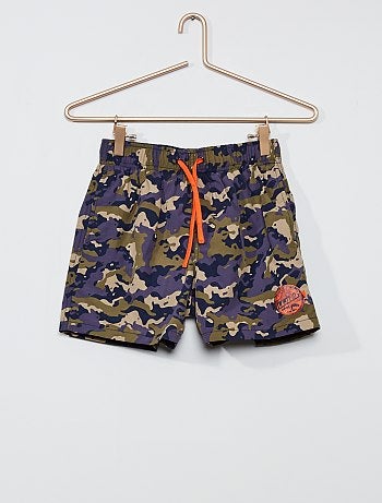 Short de bain 'camouflage'
