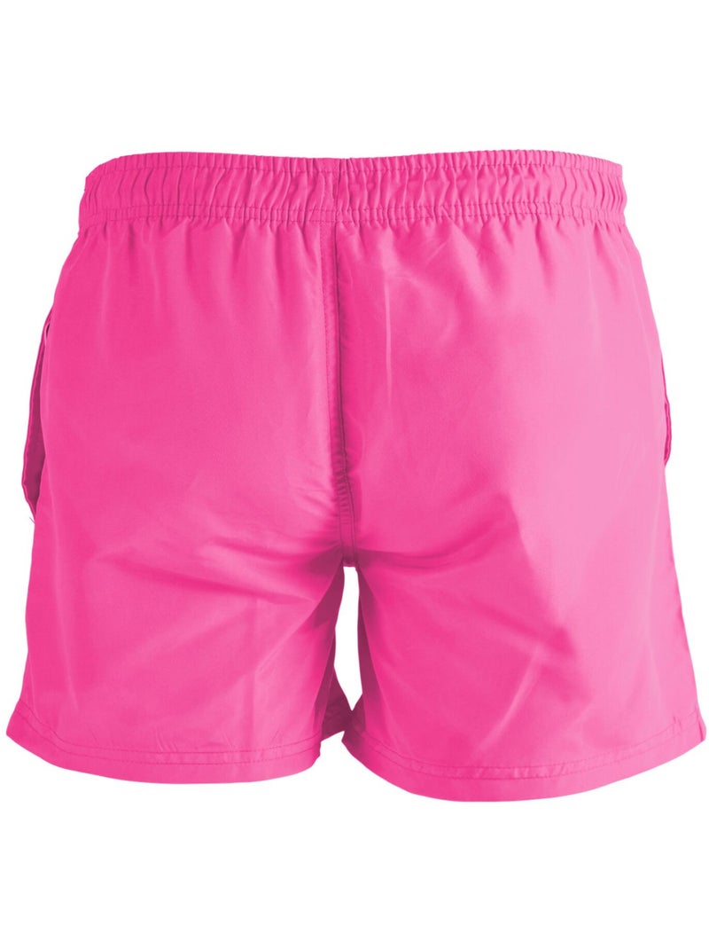 Short de bain court enfant avec doublure eco6 freegun Rose - Kiabi