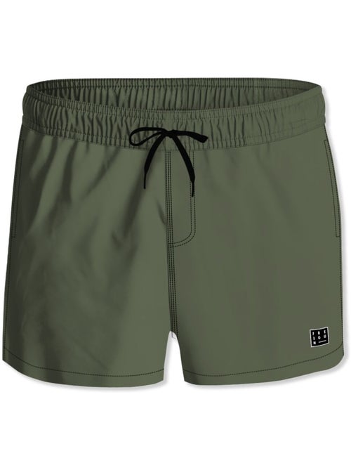 Short de bain court homme avec doublure Eco2 Freegun - Kiabi Short de bain court homme avec doublure Eco2 Freegun - Kiabi