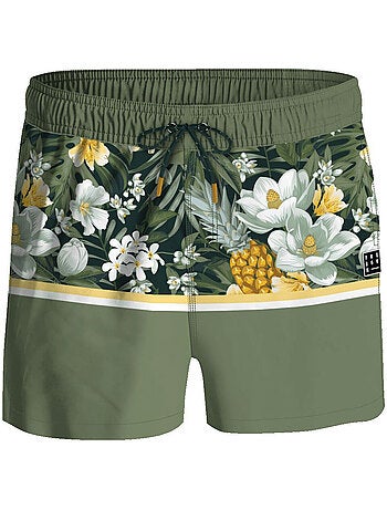 Short de bain court homme avec filet intérieur heat freegun