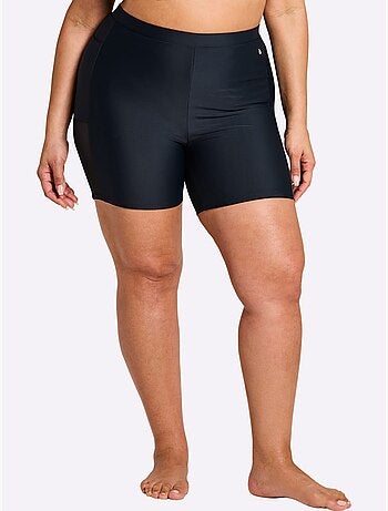 Short De Bain Empiècement Maille - Taille Standard - Sheego