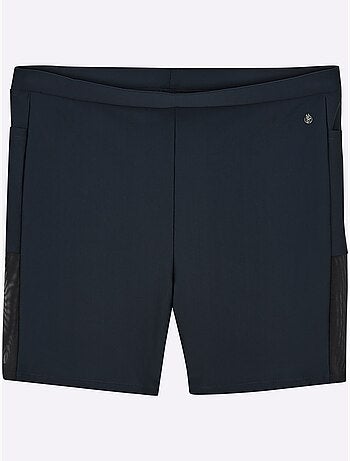 Short De Bain Empiècement Maille - Taille Standard - Sheego