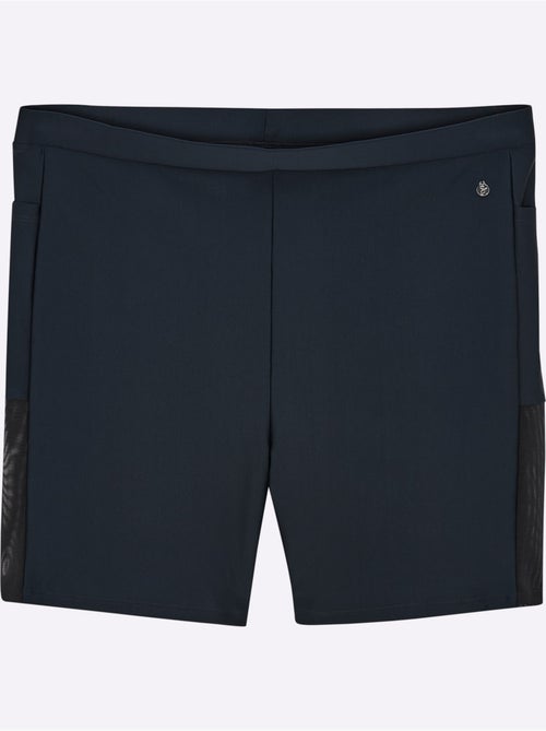 Short De Bain Empiècement Maille - Taille Standard - Sheego - Kiabi