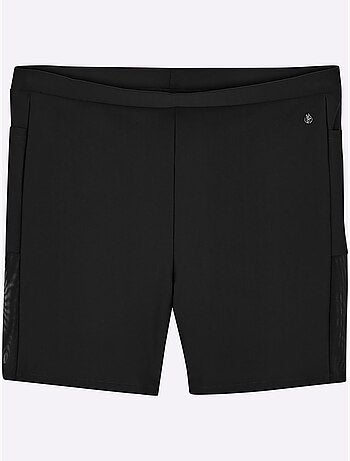 Short De Bain Empiècement Maille - Taille Standard - Sheego
