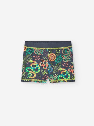 Short de Bain en Lycra Motif