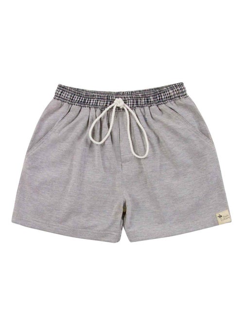 Short de bain    et carreaux vichy noirs  SWIMBOY - 'LA FAUTE A VOLTAIRE' - Kiabi