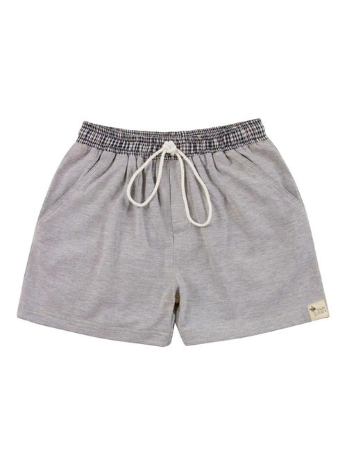 Short de Bain    et Carreaux Vichy   SWIMBOY - 'LA FAUTE A VOLTAIRE' - Kiabi