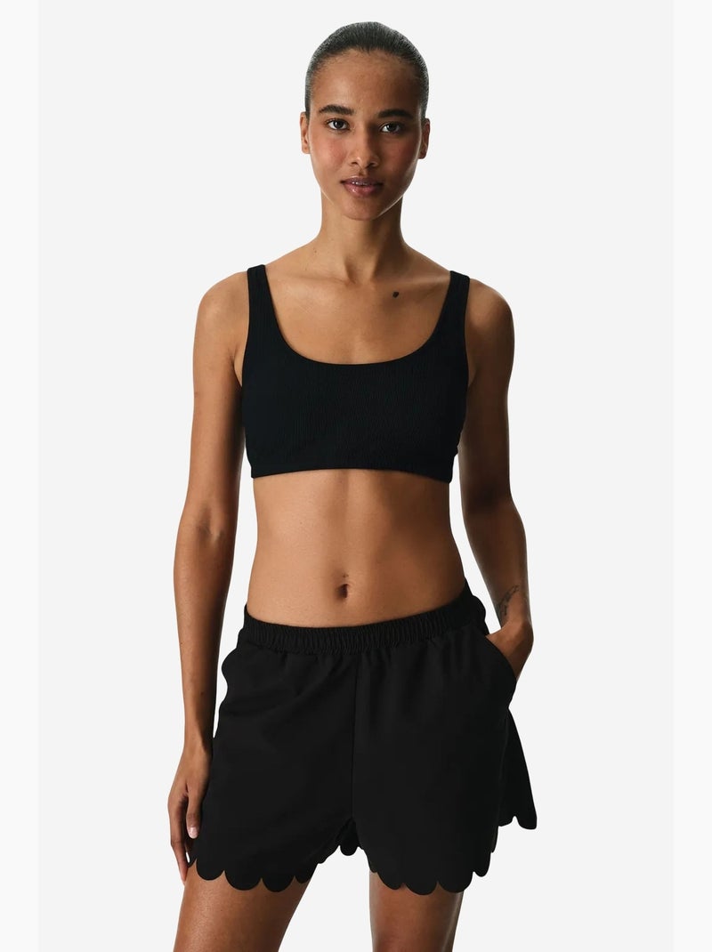 Short de bain femme laser penti Noir - Kiabi