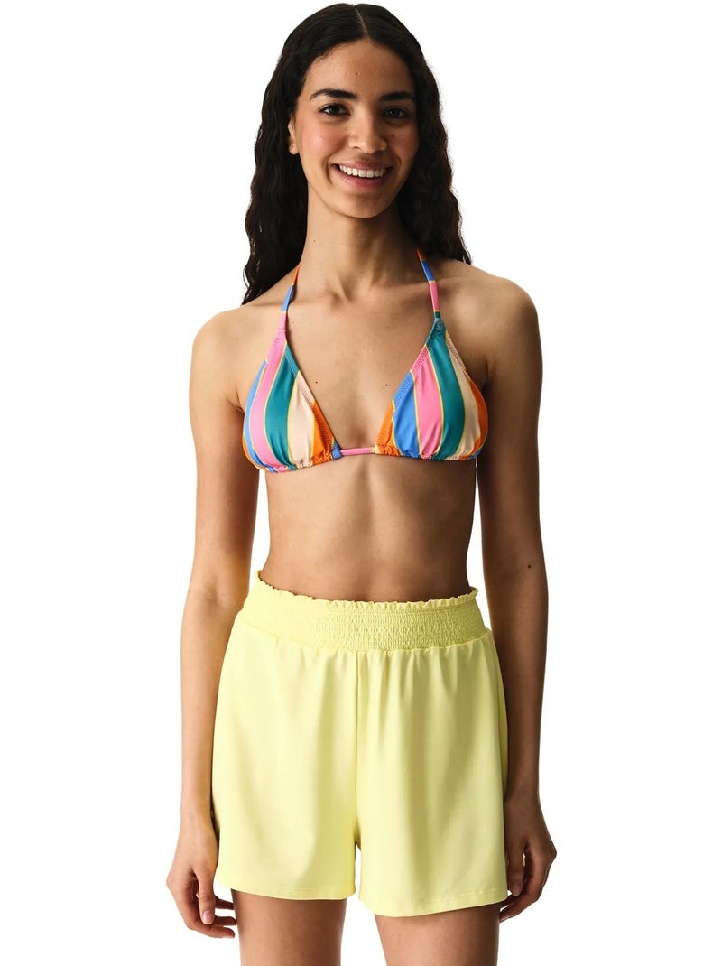 Short de bain femme melissa penti Jaune citron - Kiabi
