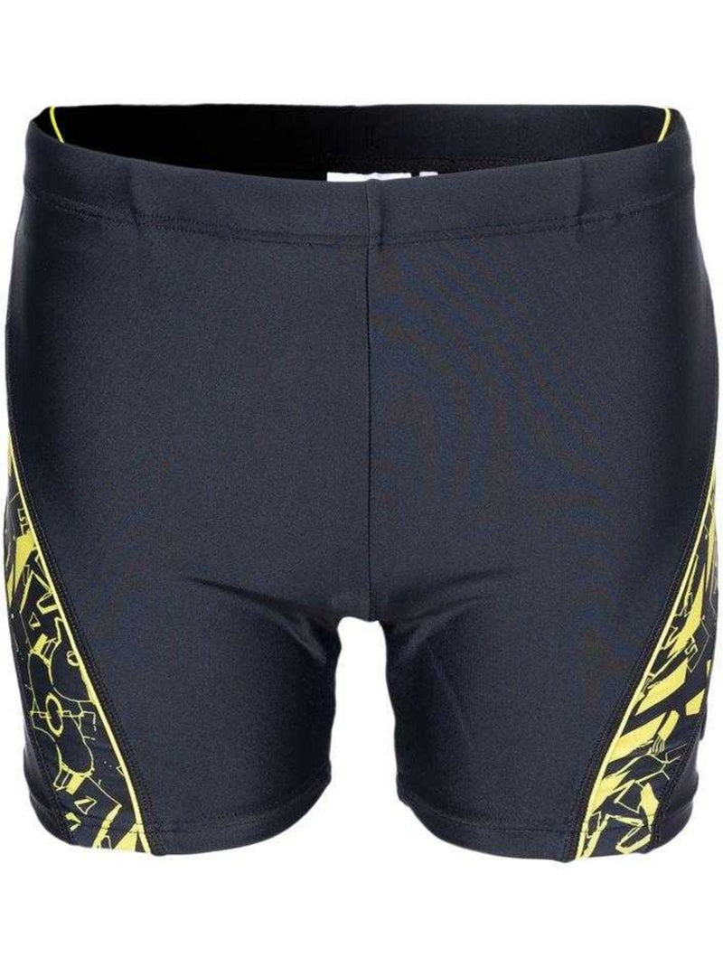 Short de bain fiero - aquawave Noir Jaune - Kiabi