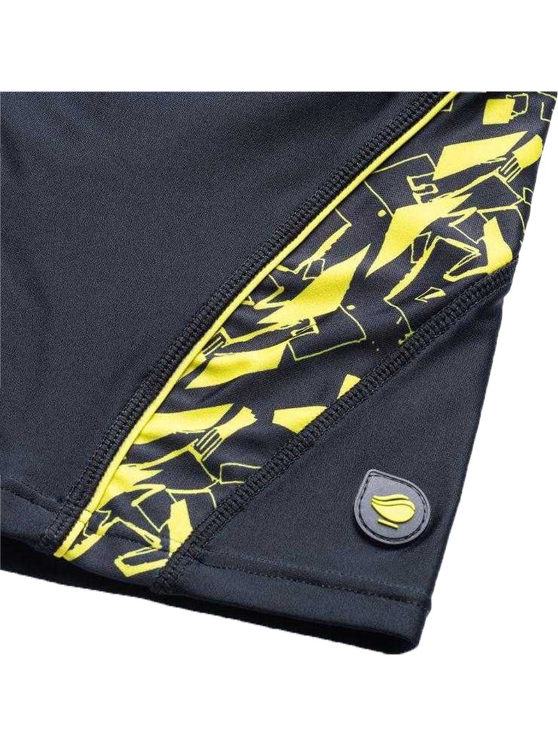 Short de bain fiero - aquawave Noir Jaune - Kiabi