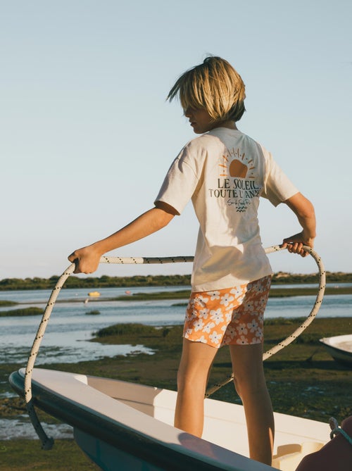 Short de bain fleuri MO Fashion - Kiabi