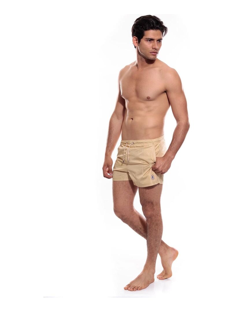 SHORT DE BAIN GABORIAU Beige - Kiabi