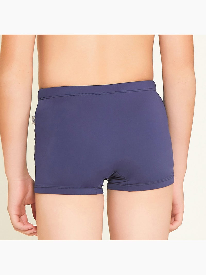 Short de bain garcon Classics UV Line Bleu marine - Kiabi