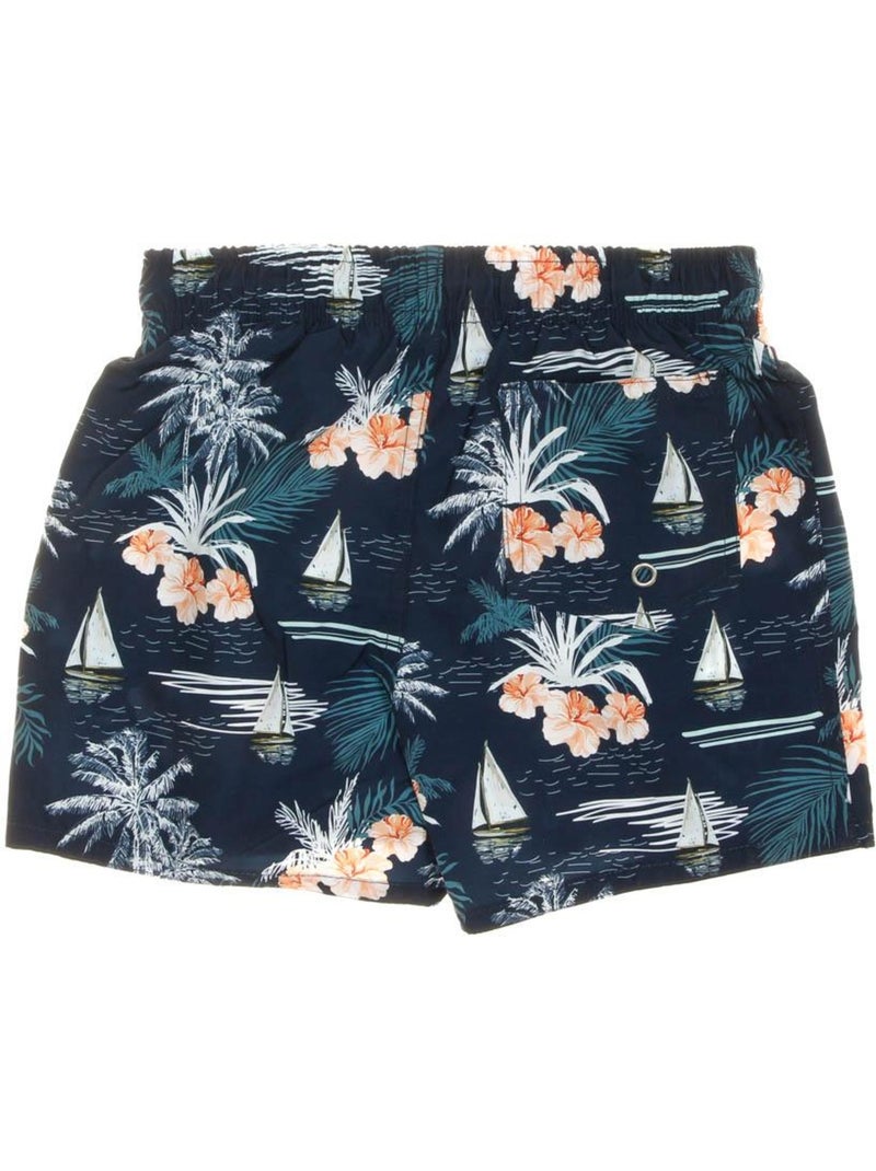 Short de bain Garçon Sun project Bleu Multicolore - Kiabi