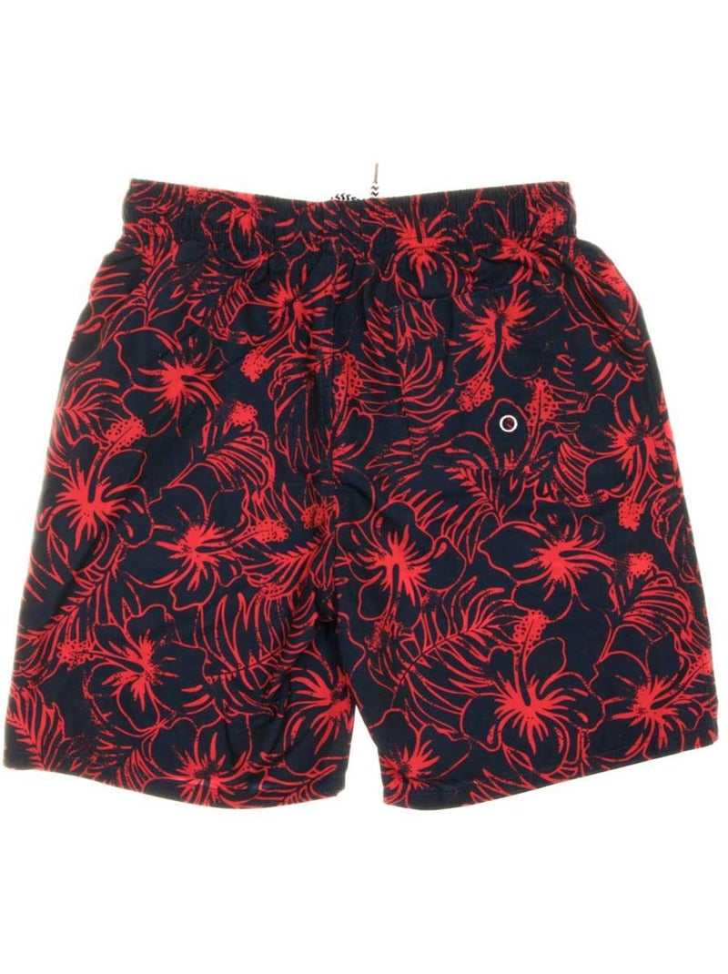 Short de bain Garçon Sun project Bleu Rouge - Kiabi