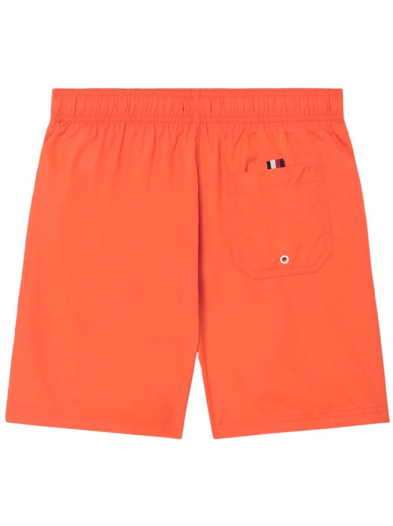 Short de Bain  Garçon Tommy Hilfiger Medium Drawstring Orange - Kiabi