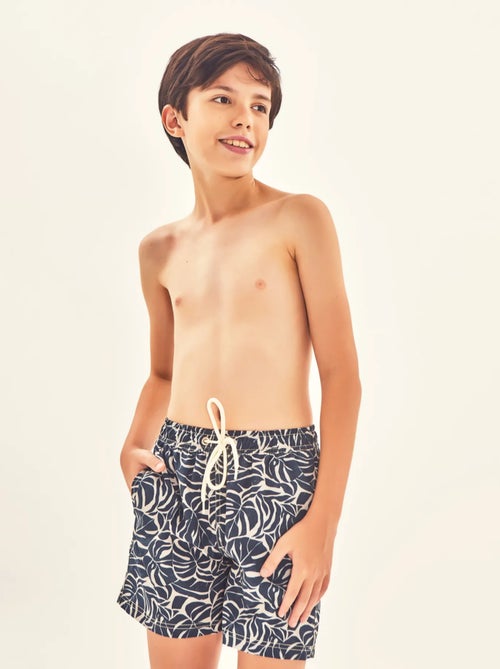 Short de bain garcon  UV Line - Kiabi