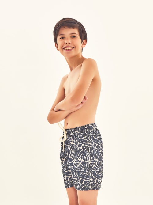 Short de bain garcon  UV Line - Kiabi